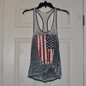 American Flag Tank Top